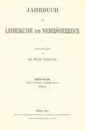 Jahrbuch für Landeskunde von Niederösterreich 9 (1910)