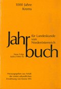 Jahrbuch für Landeskunde von Niederösterreich 60-61 (1994-95) - 1000 Jahre Krems