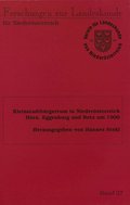 Kleinstadtbürgertum in Niederösterreich. Horn, Eggenburg und Retz um 1900 (FoLkNÖ 27)