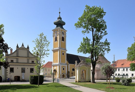 Hauptplatz von Hadersdorf am Kamp
